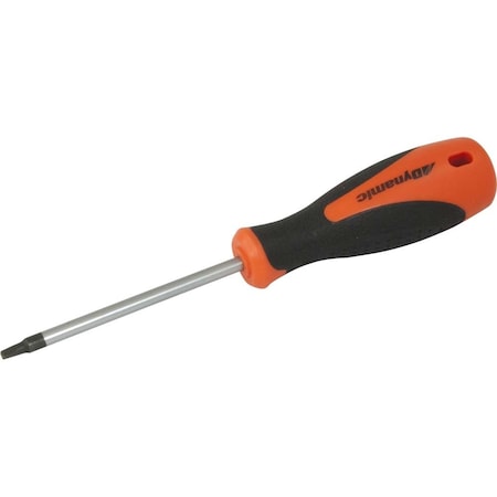 Dynamic Tools No 3 Square Recess Screwdriver, Comfort Grip Handle D062204
